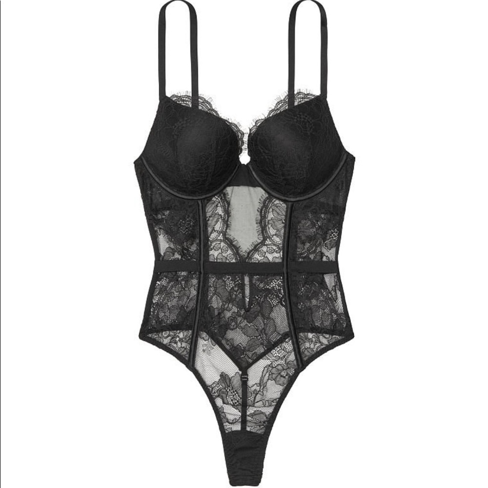 VS Bombshell Lace Teddy